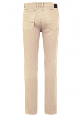 Pantaloni subtiri 5buzunare bumbac barbati REDPOINT Milton Modern bej [4]