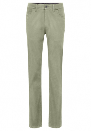 Pantaloni - Pantaloni 5buzunare bumbac barbati REDPOINT Montreal Modern oliv