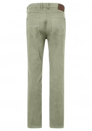Pantaloni 5buzunare bumbac barbati REDPOINT Montreal Modern oliv [1]