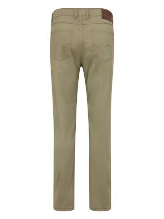 Pantaloni 5buzunare bumbac barbati REDPOINT Montreal Modern oliv [1]