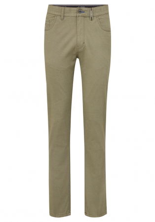 Pantaloni - Pantaloni 5buzunare bumbac barbati REDPOINT Montreal Modern oliv