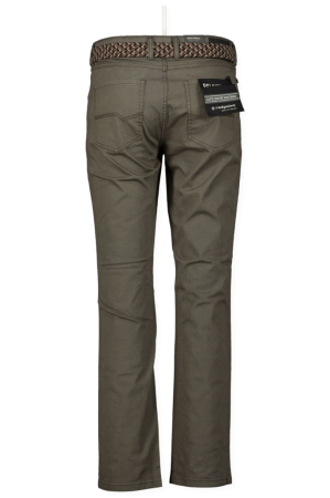 Pantaloni 5buzunare bumbac barbati REDPOINT Montreal verde [1]