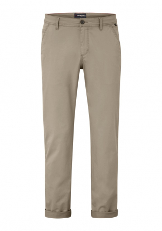 pantaloni chino - Pantaloni chino subtiri bumbac REDPOINT Odessa bej