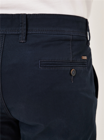 Pantaloni chino barbati REDPOINT Odessa  Modern bleumarin [6]