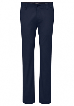 pantaloni chino - Pantaloni chino bumbac barbati REDPOINT Odessa Modern bleumarin