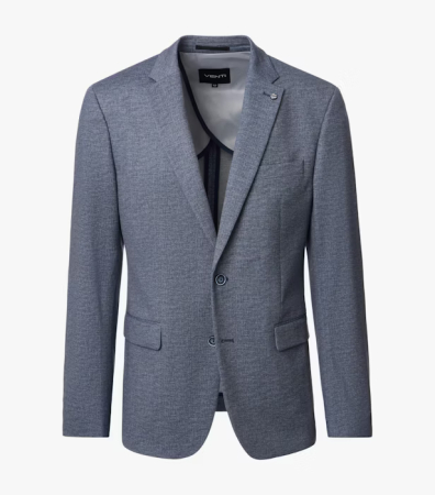 costume mix&match - Sacou costum mix&match barbati VENTI albastru