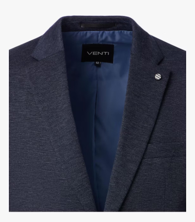 Sacou casual barbati VENTI CiTY bleumarin [2]