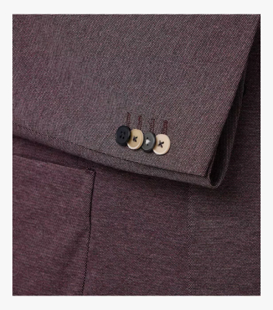 Sacou casual barbati VENTI CiTY maro inchis [3]