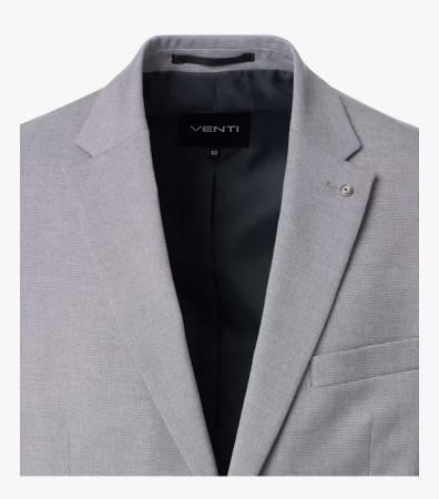 Sacou costum mix&match barbati VENTI gri deschis [2]