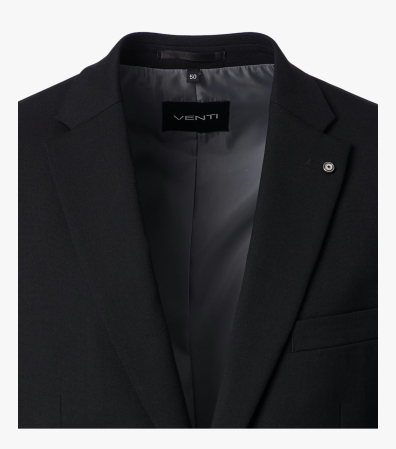 Sacou costum mix&match barbati VENTI negru [4]