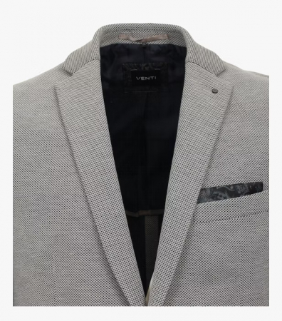 Sacou amestec bumbac barbati VENTI City gri deschis [2]