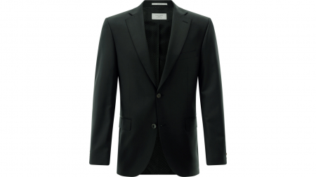 Costume - Sacou costum lana CERRUTI m&m barbati Carl Gross Modern Steven negru