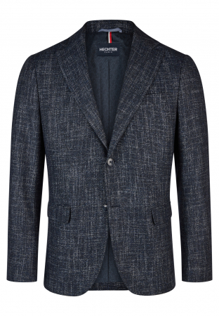 sacouri - Sacou barbati HECHTER ModernFit bleumarin structurat