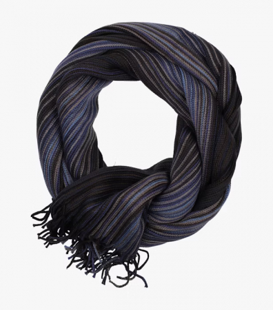 Accesorii - Fular barbati CASA MODA albastru dungulite
