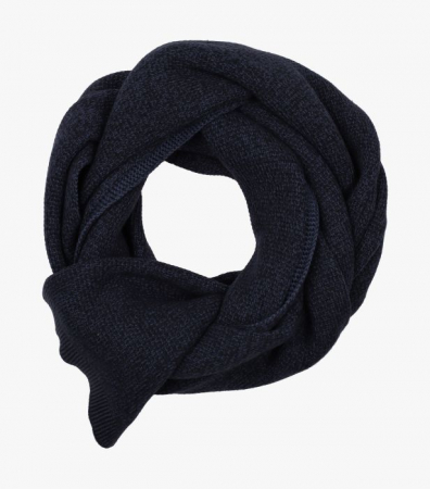 Accesorii - Fular bumbac barbati CASA MODA bleumarin