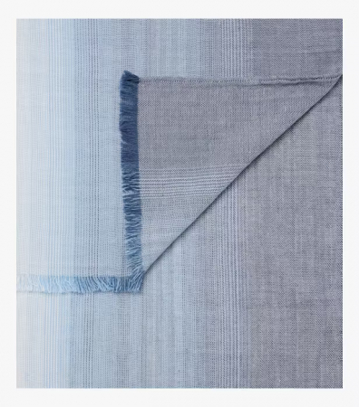 Esarfa subtire bumbac CASA MODA bleu dégradé [1]