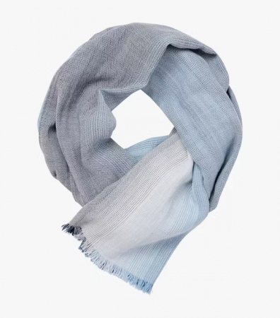 Accesorii - Esarfa subtire bumbac CASA MODA bleu dégradé