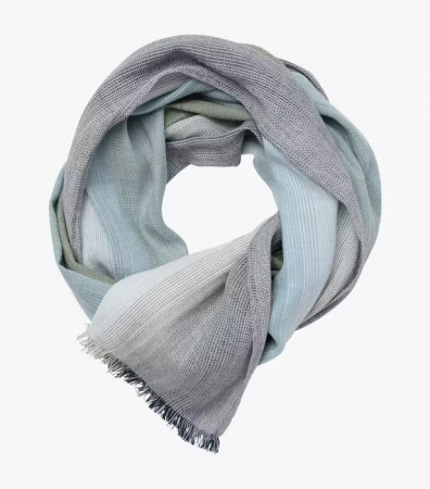 Accesorii - Esarfa subtire bumbac CASA MODA verde dégradé