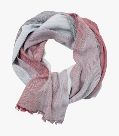 Accesorii - Esarfa subtire bumbac CASA MODA roz dégradé