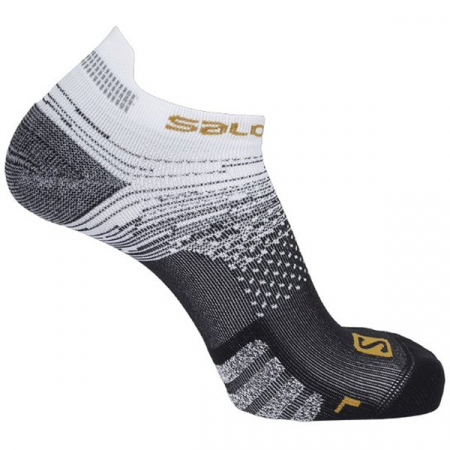 sosete sport - Sosete alergare unisex SALOMON PREDICT LOW DX+SX gri
