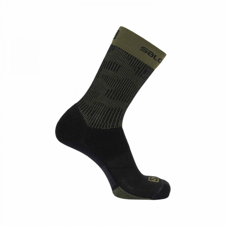 sosete sport - SOSETE DRUMETIE UNISEX SALOMON X ULTRA MID DX+SX NEGRU
