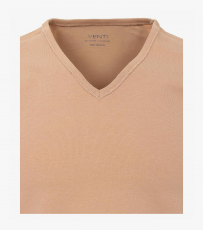 Tricou bumbac anchior barbati VENTI - set 2 bucati bej [2]