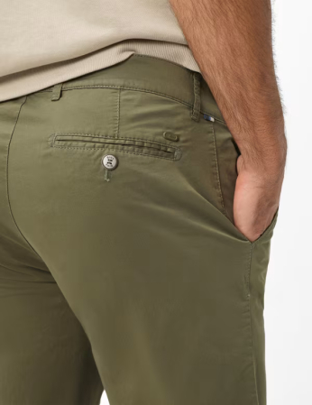Pantaloni scurti bermuda bumbac/lyocell barbati BRAX BOZEN B kaki [5]