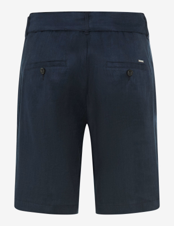 Pantaloni scurti in/bumbac femei BRAX MAINE B bleumarin [6]