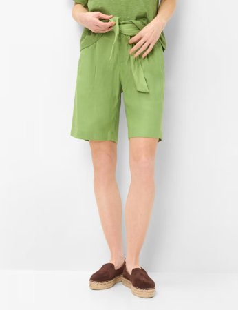 Pantaloni scurti in/bumbac femei BRAX MAINE B  verde [5]