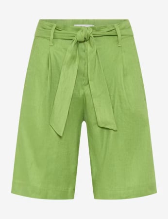 Articole femei - Pantaloni scurti in/bumbac femei BRAX MAINE B  verde