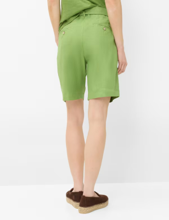 Pantaloni scurti in/bumbac femei BRAX MAINE B  verde [4]
