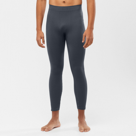 Colanti termici barbati SALOMON ESSENTIAL WARM gri [1]