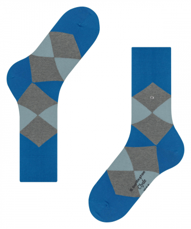 Sosete barbati BURLINGTON Clyde albastru deschis 40-46 [4]