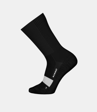 sosete sport - Sosete merinos barbati MAMMUT All Mountain Targeted negru/alb