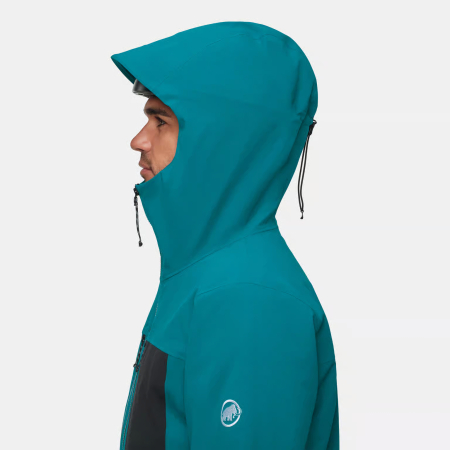 Jacheta schi 15K/20K gluga barbati MAMMUT Stoney HS turcoaz [1]