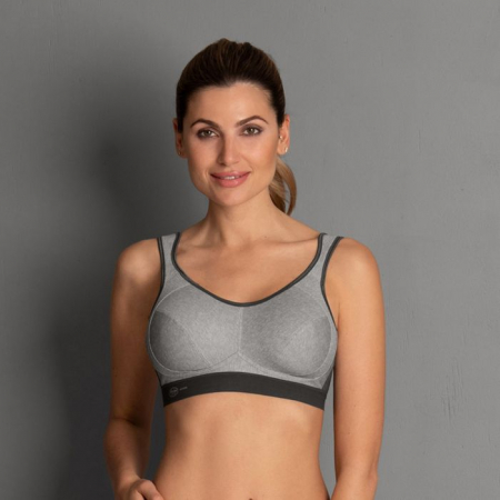 pijamale lenjerie de corp - Sutien sport ANITA Extreme Control gri