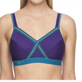 echipamente sportive - Sutien sport ANITA Xcontrol mov/bleu