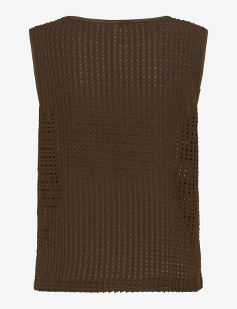 Top crosetat femei BRAX INA maro [6]
