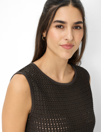 Top crosetat femei BRAX INA maro [5]