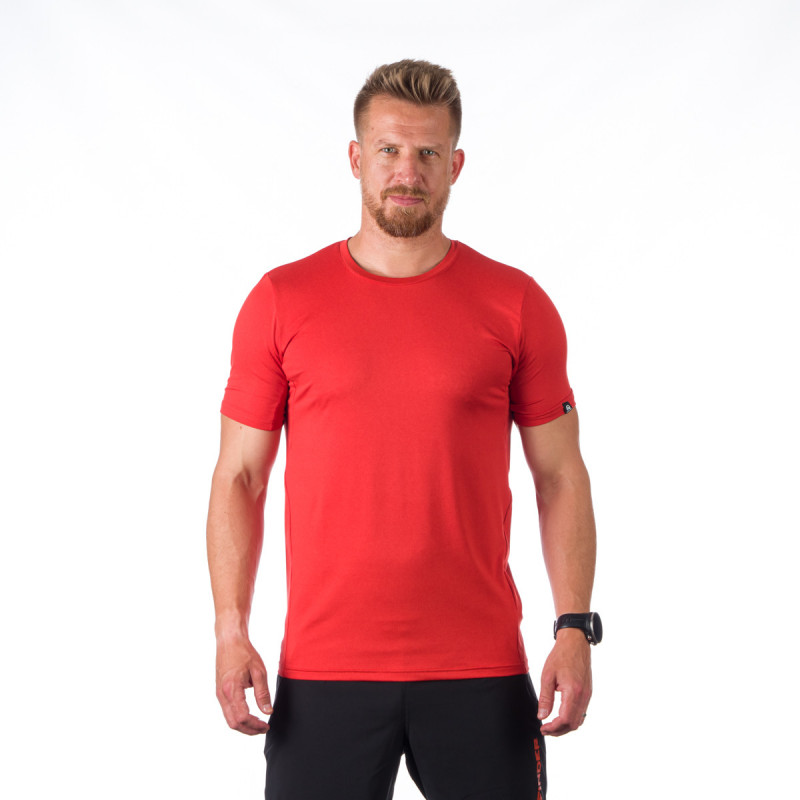tricouri sport si outdoor - Tricou activ barbati NORTHFINDER Jones rosu