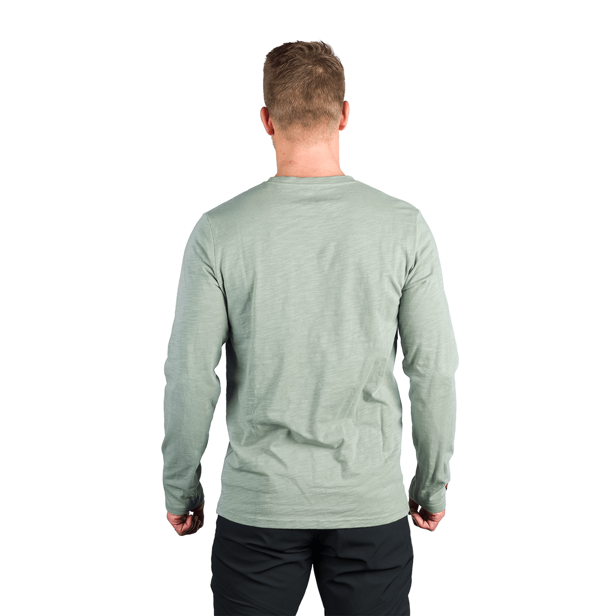 Bluza drumetii bumbac organic barbati NORTHFINDER DENES vernil [1]