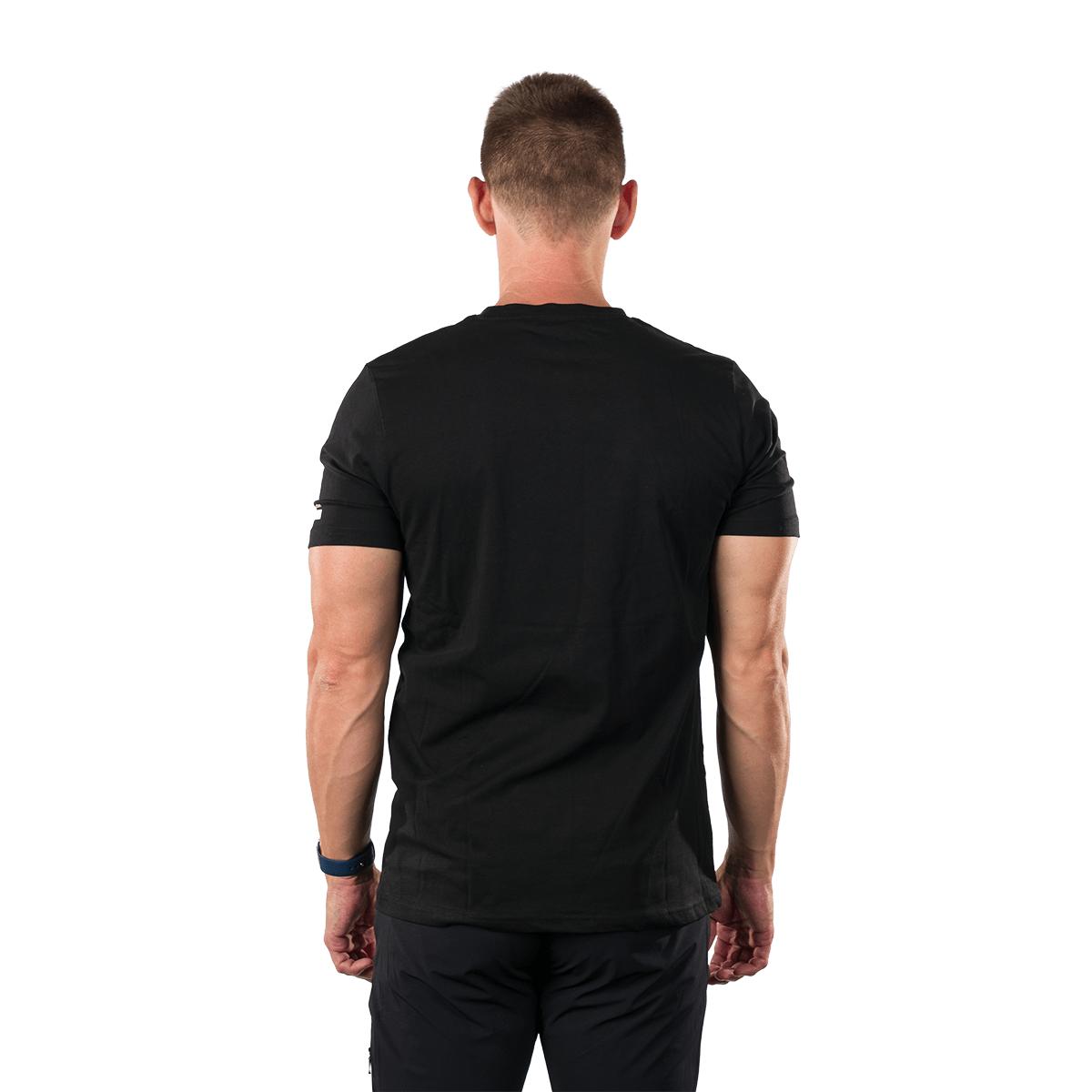 Tricou bumbac organic barbati NORTHFINDER AMAD negru [3]