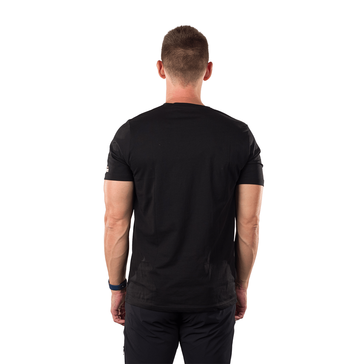 Tricou bumbac organic barbati NORTHFINDER BARTO  negru [2]