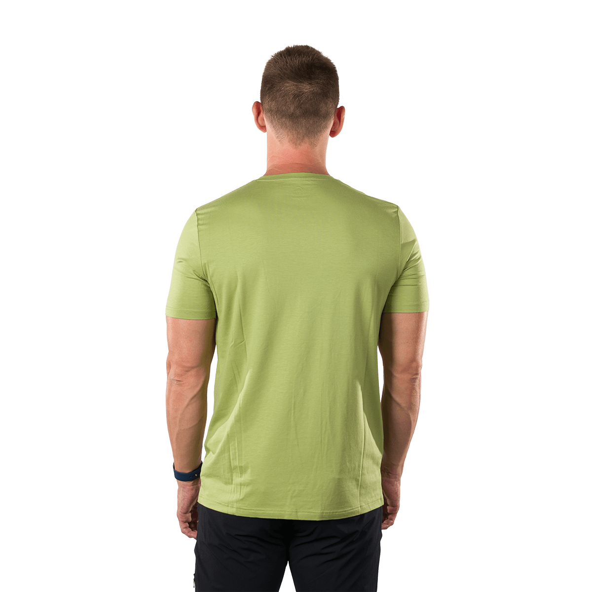 Tricou drumetie bambus/bumbac barbati NORTHFINDER ROQUE verde deschis [1]