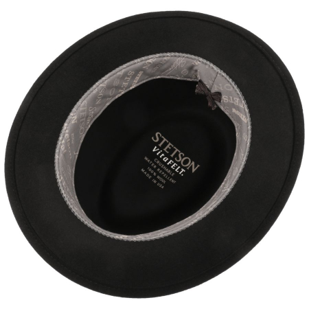 Palarie pasla de lana STETSON Traveller TENLOCK negru [2]