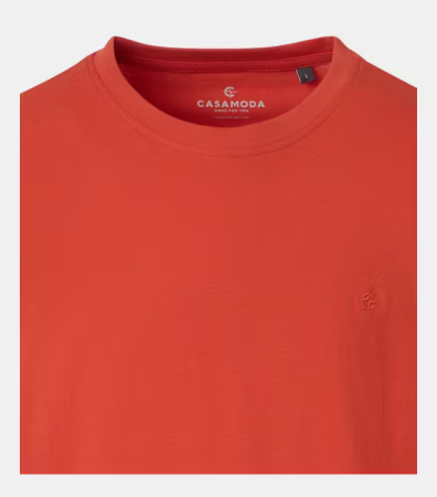 Tricou O-neck bumbac barbati CASA MODA 00420 corai [2]