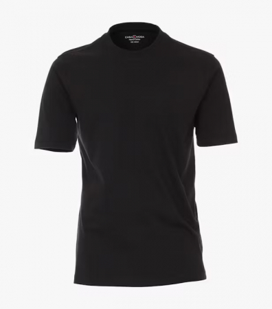 Tricouri - Tricou O-neck bumbac barbati CASA MODA 004200 negru