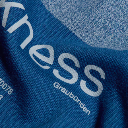 Tricou bumbac organic barbati MAMMUT Base HAND albastru [4]