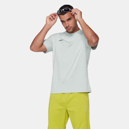 Tricou bumbac organic barbati MAMMUT Base MINI LOGO vernil [1]