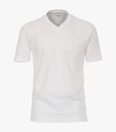 tricouri maneca scurta - Tricou bumbac anchior barbati CASA MODA alb - set 2 bucati